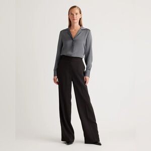 Stretch Crepe Classic Trouser Pants